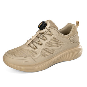 Chaussures de randonnée en mesh pour hommes, bout rond, semelle extérieure en caoutchouc, semelle intermédiaire en EVA, antidérapantes, toutes saisons, pour la marche en plein air - Product Image 5