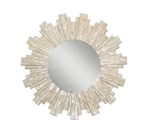 高品质畅销越南制造的Peal圆形壁镜新设计装饰母亲