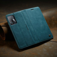 Carte de visite de luxe portefeuille à rabat couverture de livre pour Xiaomi Mi 11T Pro POCO F3 X3 NFC M3 Pro 5G GT 11i 11X en cuir PU métal