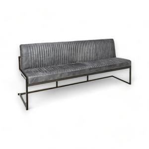 Elegante Banco de Cuero con Asiento Acolchado Suave, Construcción Robusta y Aspecto Sofisticado, Perfecto para Realzar Cualquier Sala de Estar - Product Image 1