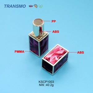 Envase de Lápiz Labial Ecológico, Tubo de Maquillaje Vacío, Envase Cuadrado Personalizado para Lápiz Labial, Tubos de Bálsamo Labial de Lujo - Product Image 3
