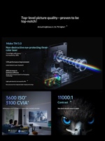 Projecteur de cinéma maison et de jeu Android 4K laser tricolore 3600 ISO JMGO N5 Pro, haute fréquence 240 Hz, pour salon et chambre