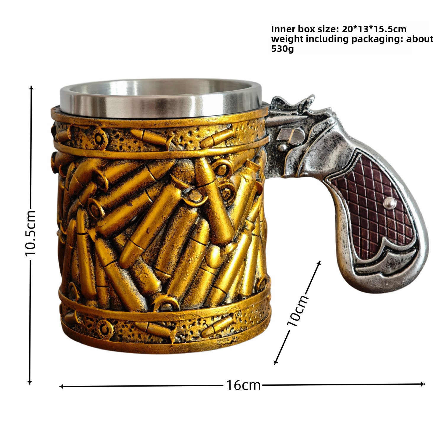 Pistol cup 400ml