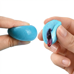 Candy Supplier Customizes and Wholesales Its Own Brand of Sweet and <strong>Sour</strong> Earth Planet <strong>Eyeball</strong> Bursting Filled <strong>Gummy</strong> Candies - Product Image 3