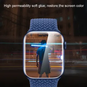 Full Coverage High Transparent Soft TPU Hydrogel Screen Protector Film For Apple Watch 44ミリメートル40ミリメートル30ミリメートル42ミリメートル
