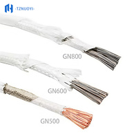 Câble isolé en mica torsadé haute température GN500/GN600/GN800 (rouleau de 100 m) pour four de chauffage industriel (jusqu'à 1000 °C)