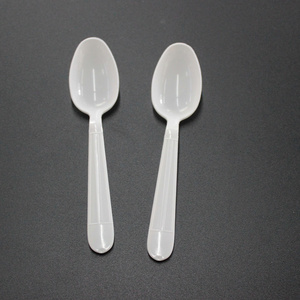 Disposable plastic heavy duty cutlery 157mm PP tea spoon