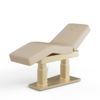 Lit de cils cosmétique de luxe, lit de cils, mobilier de salon de beauté, fauteuil de beauté électrique, lit de cils facial, table de massage