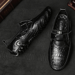 <span class=keywords><strong>Zapatos</strong></span> <span class=keywords><strong>de</strong></span> Vestir Casuales <span class=keywords><strong>de</strong></span> Invierno para <span class=keywords><strong>Hombre</strong></span>, Mocasines Planos <span class=keywords><strong>de</strong></span> Cuero Vacuno Genuino, <span class=keywords><strong>Zapatos</strong></span> Sin Cordones para <span class=keywords><strong>Hombre</strong></span> - Product Image 4