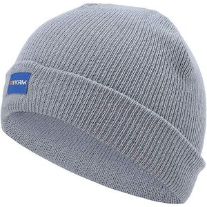 Bonnet en tricot côtelé Aykrn, bonnet de ski, 100% acrylique, chaud, respirant, unisexe, pour adultes - Product Image 2