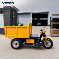 Camion à plateforme électrique à trois roues télécommandé pour la manutention des matériaux et le transport d'équipements d'ingénierie