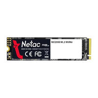 Netac NV2000/NV3000 Gen3x4 NVMe M.2 SSD hingga 3500MB/s, 3D NAND Flash M2 2280 Internal Solid State Drive, untuk Desktop dan Laptop.