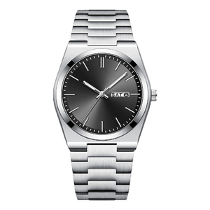 Reloj de Cuarzo de Lujo 303S en Oferta para Hombre, Reloj de Acero Inoxidable de Lujo a Prueba de Agua con Esfera de Cristal y Pantalla de Agujas - Product Image 4