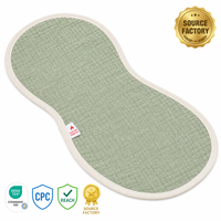 Paño de Muselina Arrugada para Bebés, 100% Algodón, Certificado OEKO-TEX y BSCI, Precio de Fábrica, Fabricante al por Mayor, OEM/ODM