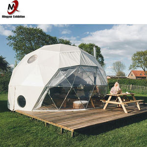 Luxueux et beau couple 6M en plein air tente de dôme avec équipement de salle de bain - Product Image 4