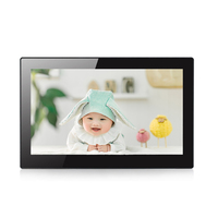 Nuevo Marco de Fotos Digital de 21.5 Pulgadas Full HD 1080P con Pantalla Táctil, Video y MP3/MP4, Plástico ABS