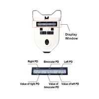 Hot Sale Optometry Equipment Optical Shop Pupil Distance Meter Glasses PD Meter PD20BT