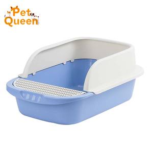 프리미엄 커버 고양이 쓰레기통 트리플 씰 Odorlock 시스템 이동식 상단 탄소 필터 높은 벽 안티 산란 디자인 낮은 항목 - Product Image 1