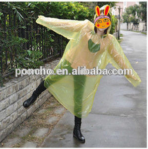 Nuevo Poncho Impermeable Desechable Transparente <span class=keywords><strong>de</strong></span> PE <span class=keywords><strong>de</strong></span> una Pieza, Portátil para Actividades al Aire Libre, Rafting, Camping, Área Escénica - Product Image 3