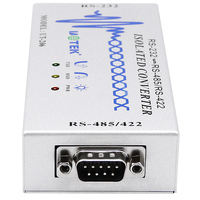 Convertisseur optoélectronique isolé RS232 vers RS485/422 avec protection contre les surtensions de 600 W et distance de transmission de 1200 m UOTEK UT-206