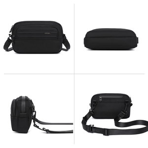 <span class=keywords><strong>Ozuko</strong></span> กระเป๋าถือสำหรับผู้ชาย, กระเป๋าคาดลำตัวแฟชั่นน้ำหนักเบาลำลองสำหรับกลางวันแบบอเนกประสงค์ - Product Image 4