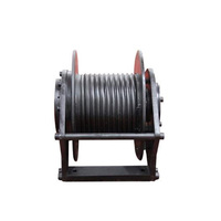 Treuil hydraulique professionnel 10 tonnes pour bateau marin, excavatrice, grue, remorquage de filets de pêche, exploitation forestière