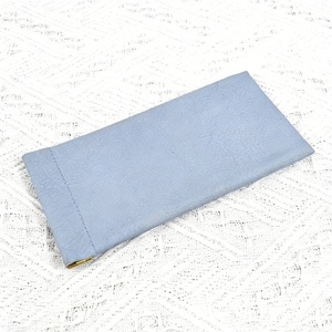 Custom Logo PU Leather Eyewear Bag Soft Top Squeeze Sunglasses Case with Fashionable Style for Glasses Storage and Packaging - Product Image 4