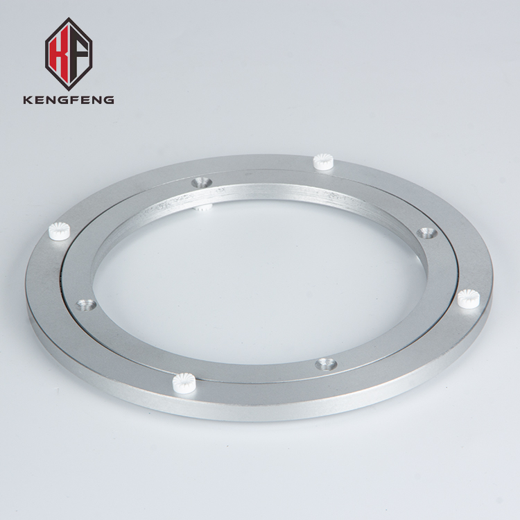 Заводская поворотная пластина, стеклянный стол, поворотный стол, подшипник, обеденный стол, 360 градусов, алюминиевые подшипники для «ленивых»