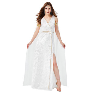 Câu Chuyện Thần thoại La Mã Cổ Đại <span class=keywords><strong>Athena</strong></span> váy trắng Halloween Nữ Thần Hy Lạp cos quần áo biểu diễn người lớn - Product Image 3