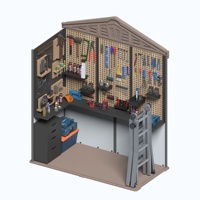 Maisonnette modulaire préfabriquée portable WooWild, isolée, étanche, mobile, en HDPE