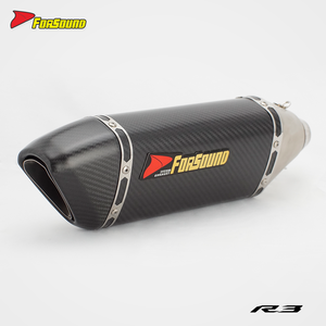 Sistema <span class=keywords><strong>de</strong></span> <span class=keywords><strong>Escape</strong></span> para Motocicleta Forsound, <span class=keywords><strong>Precio</strong></span> <span class=keywords><strong>de</strong></span> Fábrica al por Mayor, <span class=keywords><strong>Tubo</strong></span> Akrapovics GP-Spec, Silenciador <span class=keywords><strong>de</strong></span> Pista, Sistema Slip-on para R3 - Product Image 3