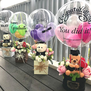 Nouvel Arrivage en Gros : Panier de Fleurs Écologiques Bobo Balloon pour Décoration et Cadeaux Fête <span class=keywords><strong>des</strong></span> Mères, Remise de Diplôme, Halloween - Product Image 3