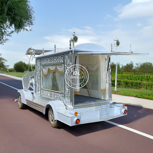 Corbillard funéraire tiré par des chevaux OEM chariot corbillard funéraire américain chariot de cercueil funéraire antique - Product Image 5