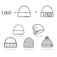Cappello Natalizio Lavorato a Maglia con LED Multicolore, Logo Personalizzato, Pompon Luminoso, Berretto Festivo per Feste