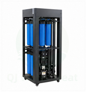 Purificateur d'eau RO commercial 220V avec pompe incluse, rinçage intelligent, surveillance de la qualité de l'eau, faible bruit, mobile, installation facile - Product Image 5