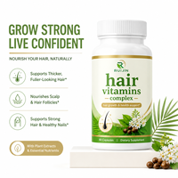 OEM ODM Vitamines capillaires complexes pour adultes en capsules Biotine Collagène Kératine Extrait de Palmier Nain Extrait de Bambou Soutien Cheveux Peau Ongles Immunité