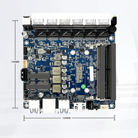 Nouvelle carte mère Intel 8130 MINI120x120mm intégrée avec processeur Core I3 Kaby Lake R de 8e génération, prise en charge DDR4 MAX 64 Go, 6 LAN, MSATA