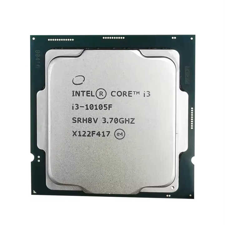 New Intel Core i3 10105F CPU, 14nm, Quad-Core, 3.7GHz, 8 Threads