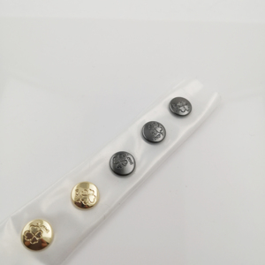 Thời Trang 9 Mm Đồng Thau Tùy Chỉnh Khắc Logo Kim Loại Đôi Đầu Tròn Đinh Tán Cho Da - Product Image 6