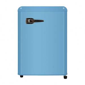 Réfrigérateur vintage à porte unique de couleur rose de l'usine OEM 55L avec boîte de congélation Réfrigérateurs ménagers Mini - Product Image 6