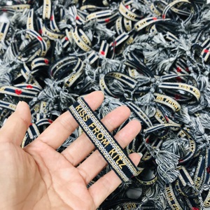 <span class=keywords><strong>2025</strong></span> Hot Bán Đôi Dệt Quốc Gia Vòng Đeo Tay Handmade Đầy Màu Sắc Bohemian Phong Cách Dệt Sợi Dây Thừng Chuỗi Dệt Vòng Đeo Tay - Product Image 4