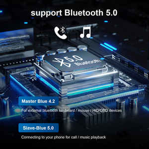 Adaptateur CarPlay intelligent multifonctionnel universel filaire et sans fil, compatible avec <span class=keywords><strong>Android</strong></span> 13, navigation automobile, compatible avec iOS et <span class=keywords><strong>Android</strong></span> - Product Image 4