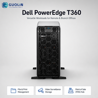 Serveur Tour Rackable Dell PowerEdge T360 4.5U en Gros, Serveur Professionnel Évolutif avec Intel Xeon E-2400, DDR5 et 8 Baies Hot Plug