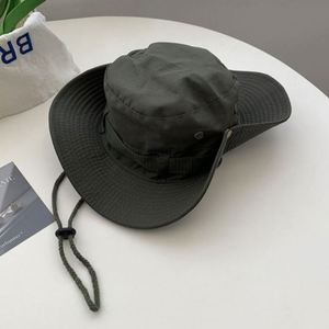 Chapeau de soleil unisexe style cowboy western avec cordon pour la protection solaire, la pêche et l'alpinisme - Product Image 3