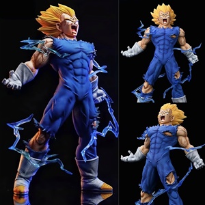 Figurine d'action Goku en PVC, modèle Super Saiyan Gogeta <span class=keywords><strong>Vegito</strong></span>, état endommagé par la bataille, jouet de collection style anime - Product Image 2