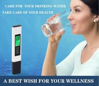 Harga Pabrik TDS Meter Dual Color Backlight EC Meter Ukuran Saku Penguji PPM untuk Air Minum Akuarium Kustomisasi LOGO OEM ODM