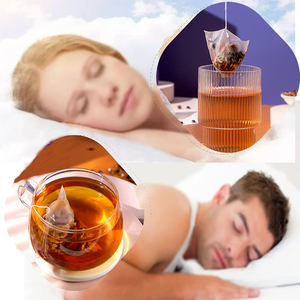 Thé apaisant pour le sommeil OEM, racine de valériane, thé à la camomille, lavande, graines de datte, thé des rêves doux - Product Image 3