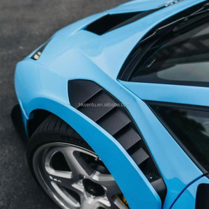 ชุดแต่งคาร์บอนไฟเบอร์แห้งสำหรับ Lamborghini STO LP580 610 EVO อัพเกรด STO กันชนหน้า-หลัง สเกิร์ตข้าง ดิฟฟิวเซอร์ ฝากระโปรง - Product Image 5