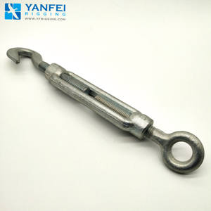 Günstiger Preis, verschiedene Spezifikationen, sicherer, beliebter, heiß begehrter DIN1480 Spannschlosshaken mit offenem Körper/Haken - Product Image 5
