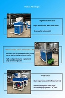 Machine de granulation automatique pour le recyclage des câbles en aluminium et cuivre, séparation à sec, haute productivité, 20 kW